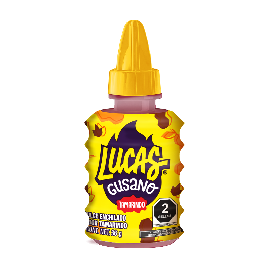 LUCAS GUSANO TAMARINDO 1/10pzs (Caja:30dsp)