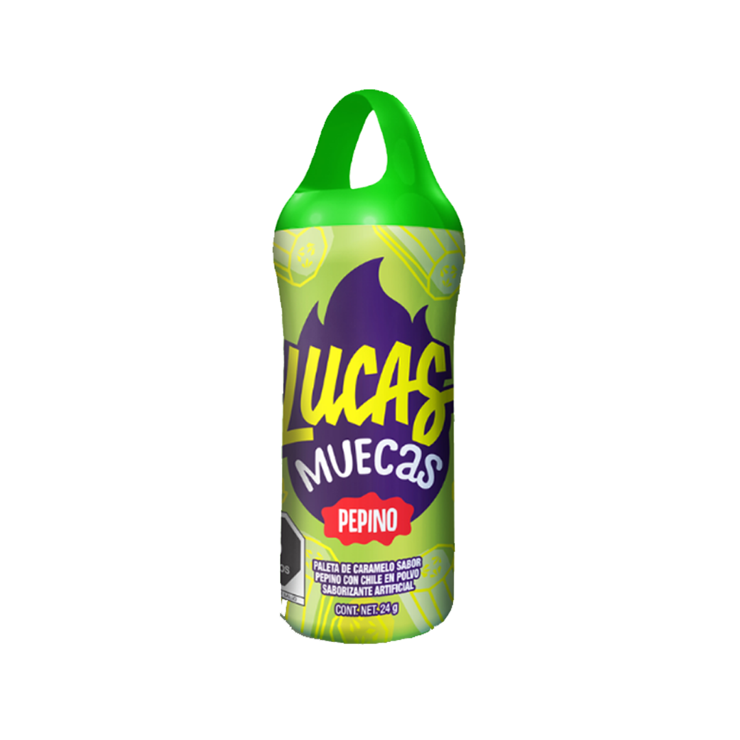 LUCAS MUECAS PEPINO 1/10pzs (Caja:24dsp)