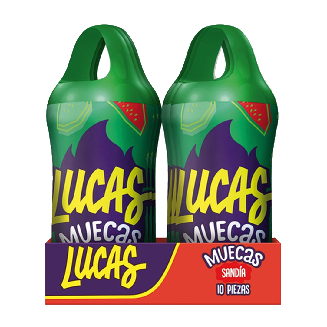 LUCAS MUECAS SANDIA 1/10pzs (Caja:24dsp)