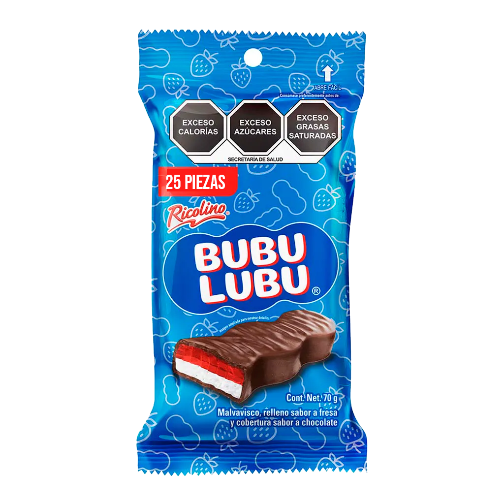 RICOLINO MINI BUBULUBU 1/25pz (Caja:10dsp)