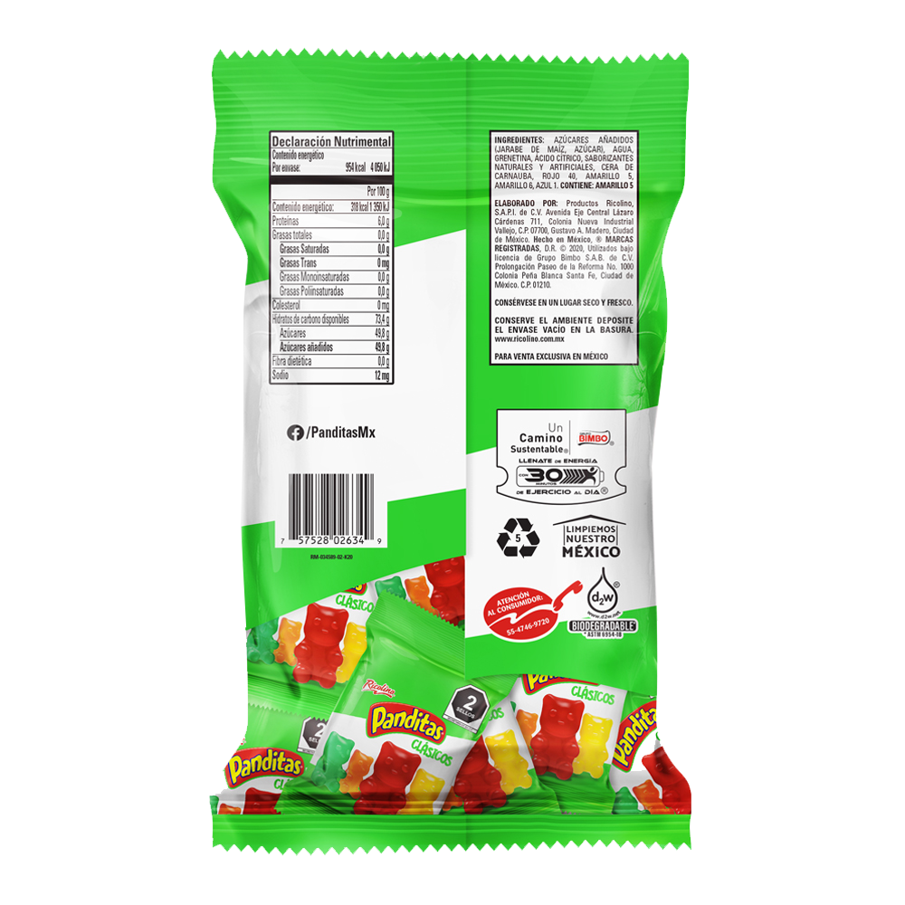 RICOLINO PANDITA MINI 1/25pz (Caja:10dsp)