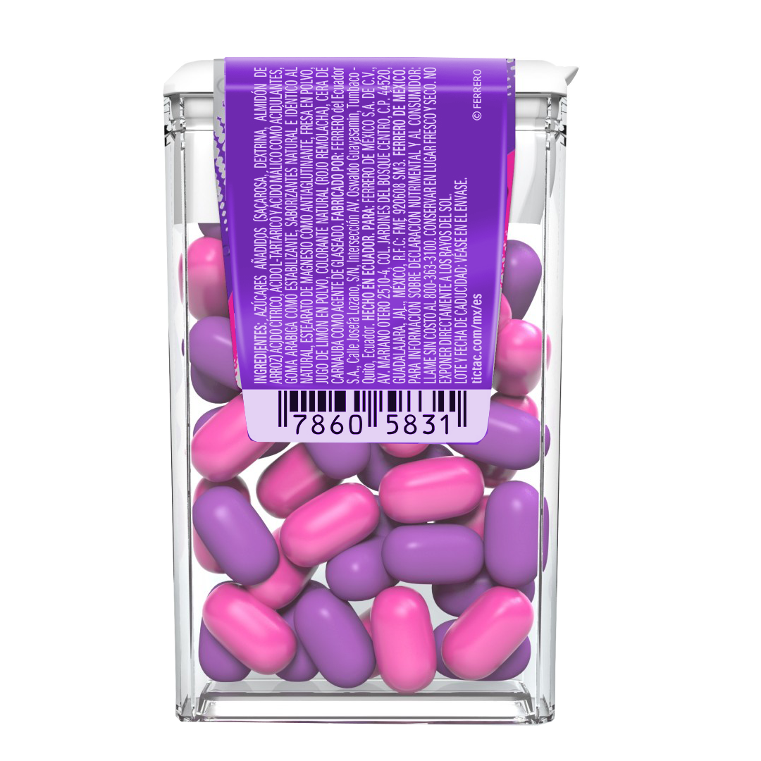 FERRERO TIC TAC FRUTOS ROJOS 1/12pzs (Caja: 12dsp)