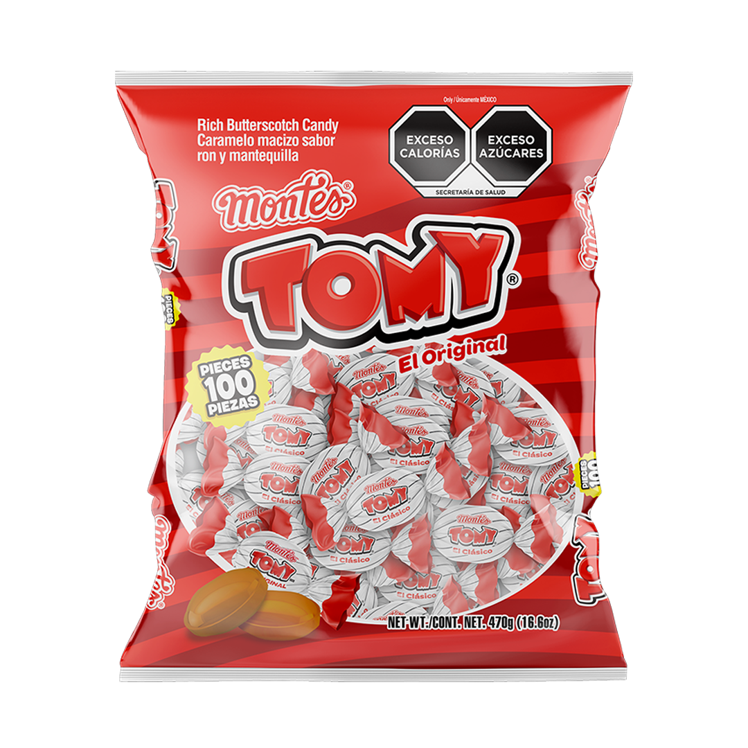 MONTES CARAMELO TOMY 1/100pz (Caja:20dsp)