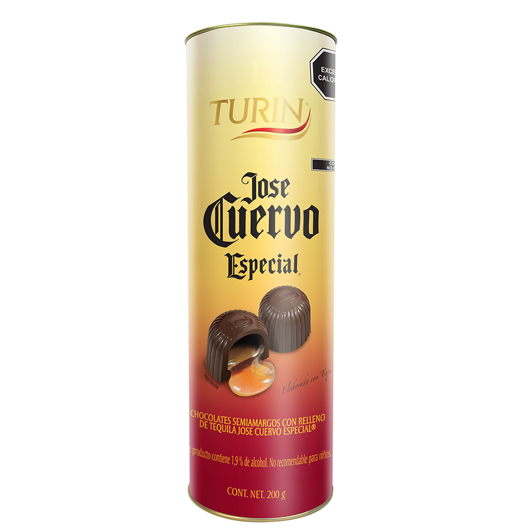 TURIN JOSE CUERVO TUBO 1/200gr (Caja:6pzs)