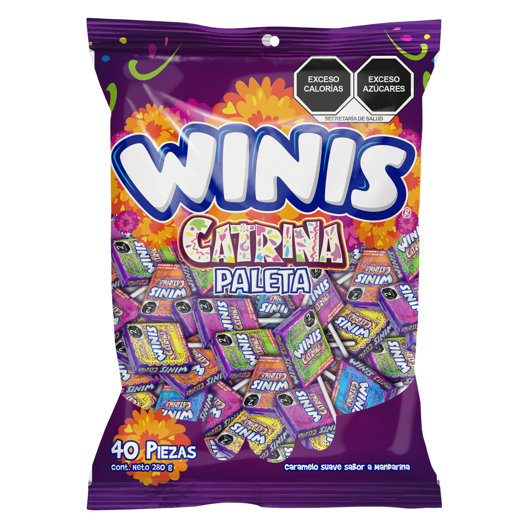 WINIS PAL. CATRINA 1/40pzs (Caja:24dsp)