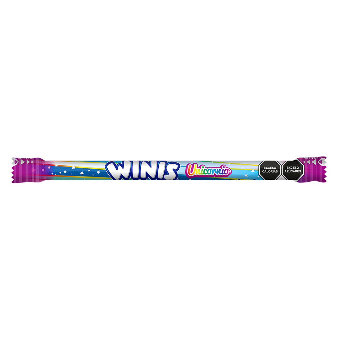 WINIS MAXITUBO UNICORNIO 1/16pzs (Caja:36dsp)