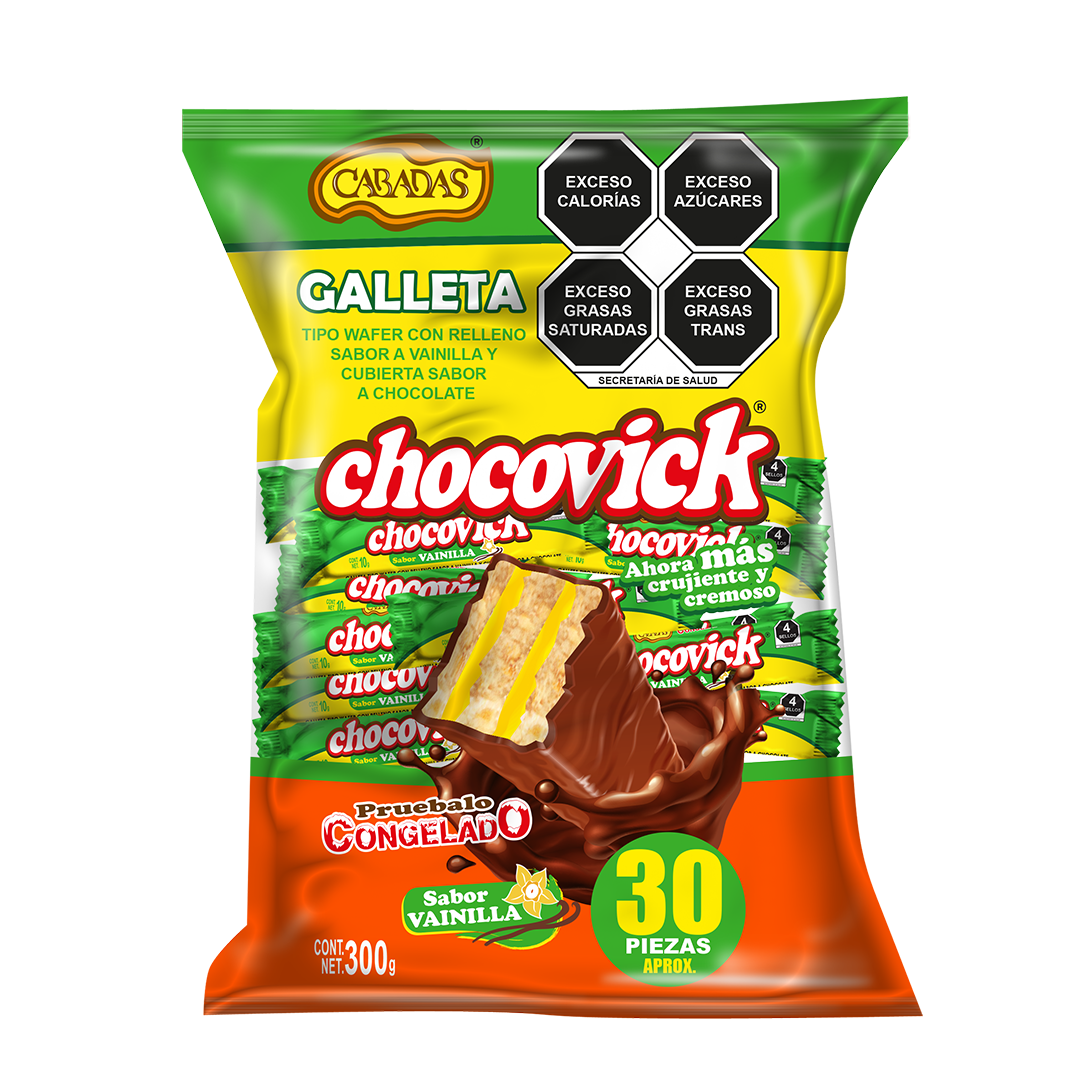 CABADA CHOCOVICK VAINI BL 1/30pz (Caja:16dsp)