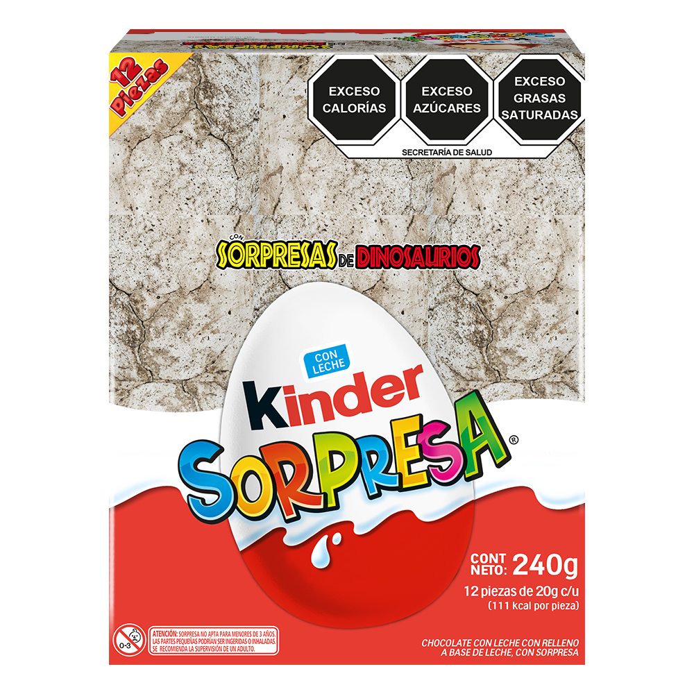 SORPRESA T12 8/12 JURASSIC WORLD