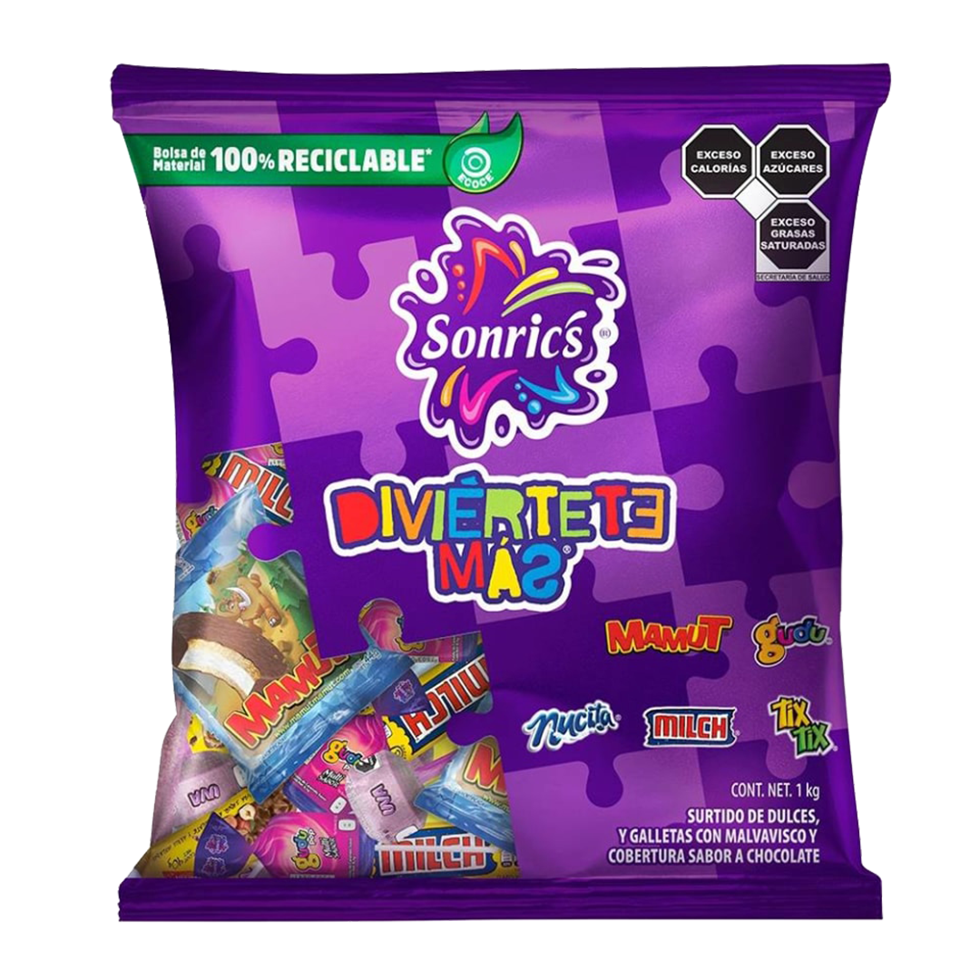 SONRIC'S PIÑATA DIVIERTETE+ 1/1K (Caja:6dsp)