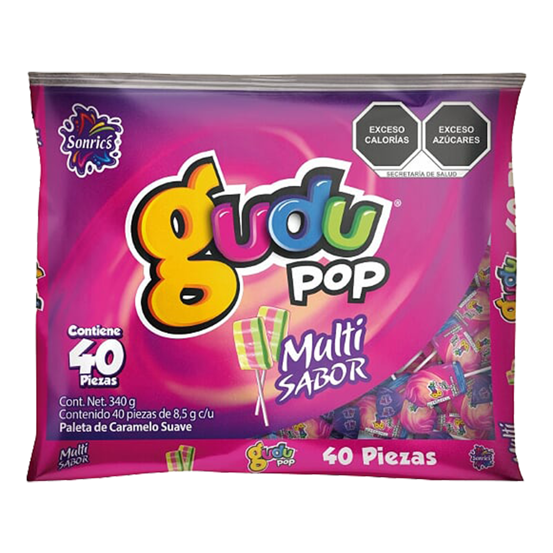 SONRIC'S GUDUPOP MULTI 1/40pz (Caja:18dsp)