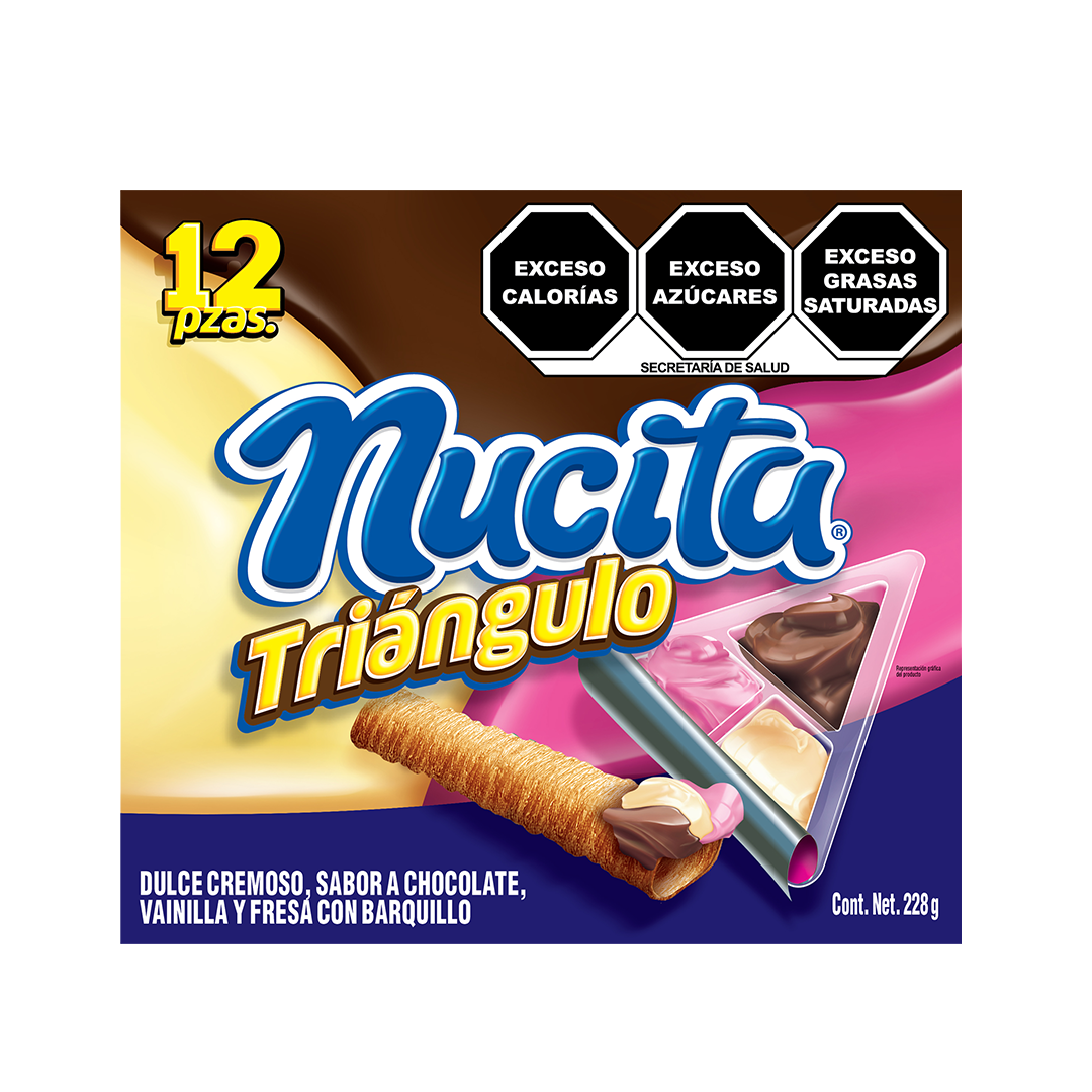 NUTRESA NUCITA TRIANGULO 1/12pz (Caja:24dsp)