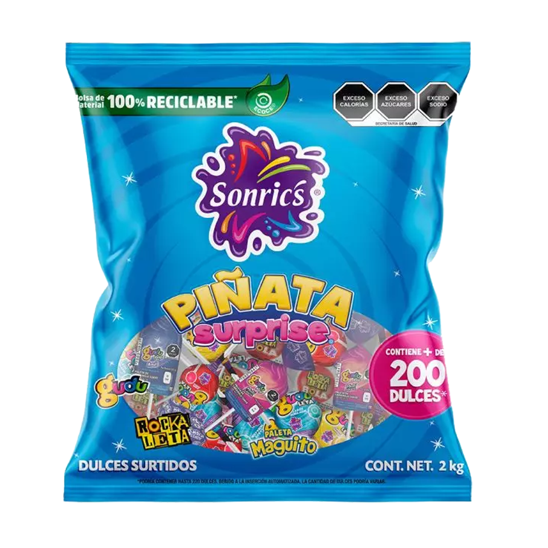 SONRIC'S PIÑATA SURPRISE 1/2K (Caja:6dsp)